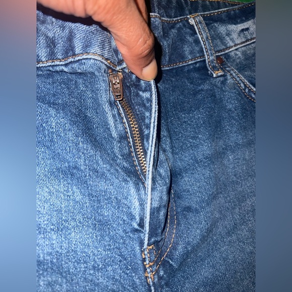 Boden Blue Boyfriend Denim Jeans size 10R - Picture 4 of 9